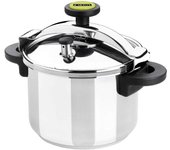 Olla a presión monix classica m530002/ ø22cm/ 6l/ acero inoxidable/ apta para inducción