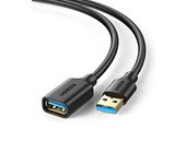 Ugreen 30127 cable USB 3 m USB 3.2 Gen 1 (3.1 Gen 1) USB A Negro