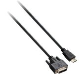 V7 Cable HDMI DVI (m/m) HDMI/DVI-D Dual Link negro 2 m