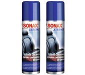 SONAX - Pack X2 Xtreme Espuma Limpiadora De Cuero, 2 x 250 ml