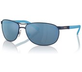 ARNETTE Gafas de sol ovaladas 3090 para hombre, Belgrano Azul Mate Gris Oscuro, 64 mm