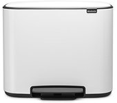 Brabantia - 121388 - Poubelle Bo Pedal Bin, 36 litres, Blanc