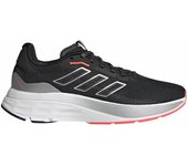 Adidas SPEEDMOTION, Sneaker Mujer, Core Black/Matte Silver/Turbo, 38 EU