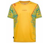La Sportiva Camiseta Deportiva de Manga Corta Pacer Amarillo - Marca EAN: 8058428038060 - Talla: L