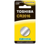 Pilas de botón toshiba cr2016/ 3v