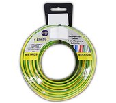 Enrollacables de Instalación eléctrica marca EDM, CARRETE CABLECILLO FLEXIBLE 2,5MM 20MTS LIBRE-HALOGENOS Bicolor (Multicolor)