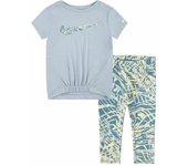 Nike Conjunto Deportivo para Niños Dri-Fit Gris Multicolor 2 Piezas - Marca EAN: 0825664548985 - Talla: 12 Meses