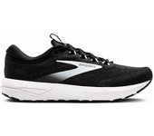 Zapatillas de running para adultos brooks revel 7 blanco negro 44
