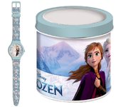 Reloj infantil frozen frozen 2 - tin box ø 33 mm