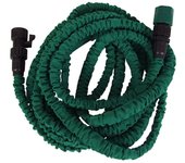 Fantastic Hose, Manguera autoextensible, ideal para casa, regar, lavar el coche, jardín, longitud máxima 30,48 metros, color verde