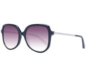 Ted Baker Gafas de sol cuadradas 100% con protección UV para mujer, Púrpura, 54