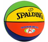 Balón de baloncesto spalding rookie gear verde claro 4