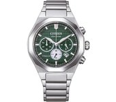 Reloj hombre citizen super titanium plateado