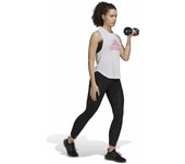 Camiseta para Mujer sin Mangas Adidas AEROREADY Racerback Blanco XL