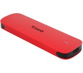 TooQ Caja externa para SSD M.2 NVMe, Rojo