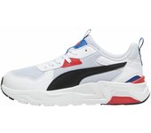 PUMA Trinity Lite, Zapatillas Hombre, Silver Mist Puma Black Puma White Club Red, 41 EU