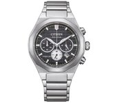 Reloj hombre citizen super titanium plateado