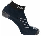 Salomon Calcetines Deportivos Pulse Negro, Talla Calzado 45-47