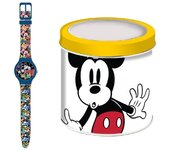 Reloj infantil mickey mouse mickey mouse - tin box ø 33 mm