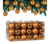 Bolas de navidad Cobre para árbol Set de 54