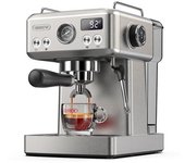 HiBREW H10A Cafetera Semiautomática Espumador de Leche Plata
