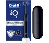 Oral-B IO2 Cepillo Dental Eléctrico Negro con Funda de Viaje