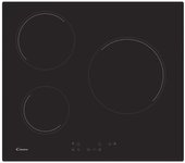 Candy CH63CT Placa Vitrocerámica 3 Zonas 60cm Negra