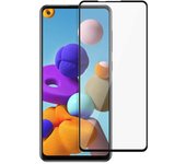 Avizar Protector Cristal Templado Negro para Samsung Galaxy A21s