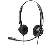 Urban Factory Movee USB Auriculares con Micrófono USB Negros