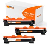 Pccom Essential Brother TN1050 Tóner Compatible Negro Pack 3