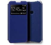 Cool Funda Flip Cover Liso Azul para Samsung Galaxy M21 M215