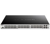 D-Link DGS-1210-52MP Switch PoE 48 Puertos Gigabit + 4 Puertos SFP
