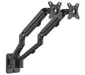 Gembird Ma-wa2-01 Soporte de Pared para Monitor 27" VESA 100 Max 7Kg Negro