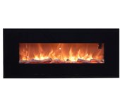 Sined Caminetto Stelvio Chimenea Eléctrica Mural 1500W Negra