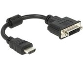 0.2m HDMI-DVI M/F 0,2 m HDMI tipo A (Estándar) DVI-D Negro, Adaptador