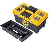 Patrol Group skr26s pscarzolpg001 de herramientas de pesca caja de aluminio de clic semi profesional 26 pulgadas XXXL, Amarillo