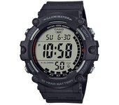 Reloj de pulsera CASIO Sports - AE-1500WH-1A correa color: Negro Dial LCD Negro Hombre