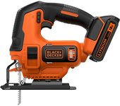 BLACK+DECKER Sierra de Calar a Batería Inalambrico 18 V 2.0Ah BDCJS18