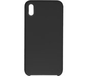 KSIX smart your tech Funda para iPhone XS MAX, Semirrígida, Negro