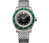 Reloj hombre mido ocean star gmt limited edition plateado