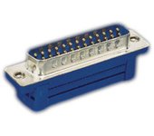 Conector macho "D" para cable plano de 9 contactos Electro Dh 08.400/9 8430552059485