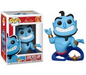 POP Funko Vinyl: Disney: Aladdin: Genie with Lamp - Genio - Aladdín - Figura de Vinilo Coleccionable - Idea de Regalo- Mercancia Oficial - Juguetes para Niños y Adultos - Movies Fans