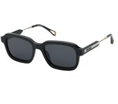 ZADIG & VOLTAIRE SZV335 Gafas, Shiny Black, 53 para Mujer