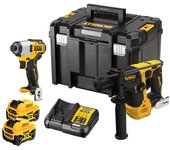 Dewalt. zestaw combo 18v dck2104p2t