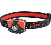 Coast - fl75r - linterna frontal recargeable - batería li-ion - luz blanca/roja - 530 lúmenes