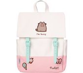 Grupo Erik Mochila escolar Pusheen Rosa collection - Mochila escolar niña ideal vuelta al cole - Material Escolar y papelería, Licencia Oficial