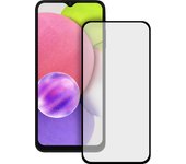 Protector de pantalla 2.5d ksix para samsung galaxy a03s, de vidrio templado con gran sensibilidad. resistente a impactos, golpes y caídas