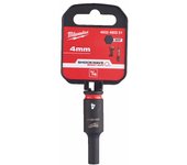 Milwaukee SHOCKWAVE 4-4932480251 - Llave de impacto (1/4", 1/4")