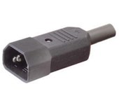 Conector IEC 320 macho de Electro Dh 31.227/IT 8430552028085