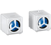 Zignum SPK-ZG-2005U-W altavoz Blanco Alámbrico 1,2 W